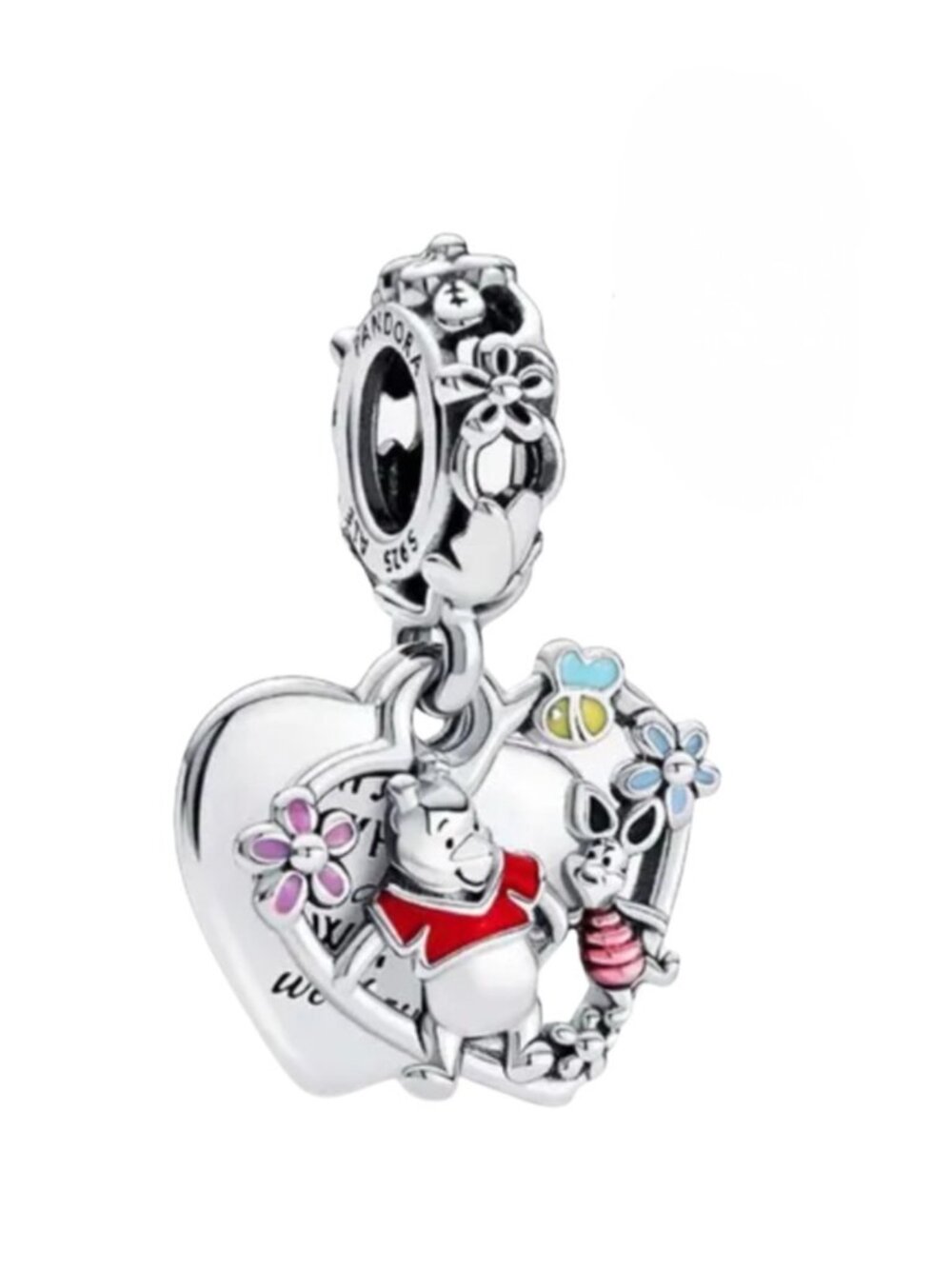 New Pandora Winnie the Pooh Friendship Charm